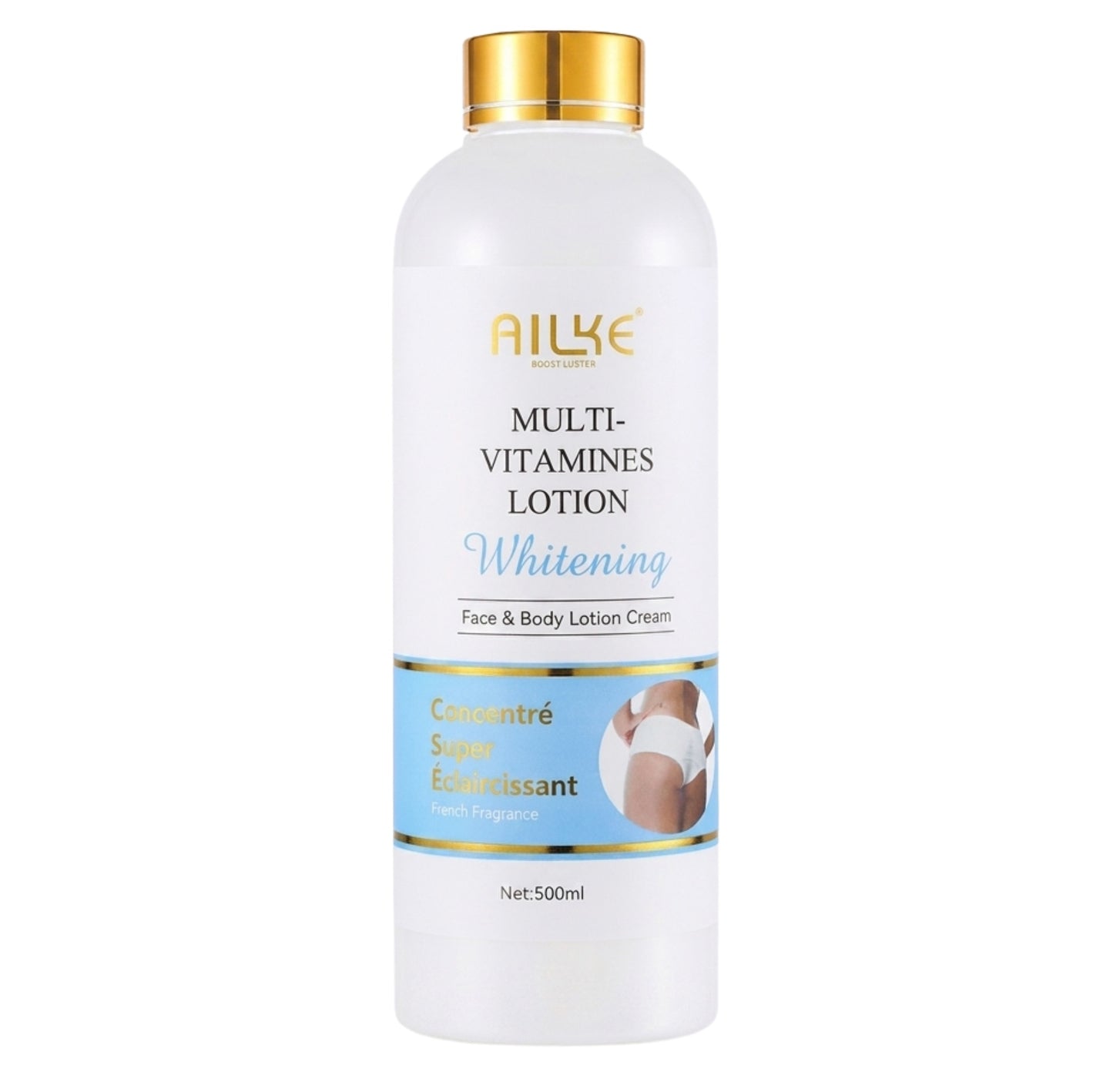 Ailke Multi Vitamines Lotion Whitening Face & Body Lotion Cream 500ml