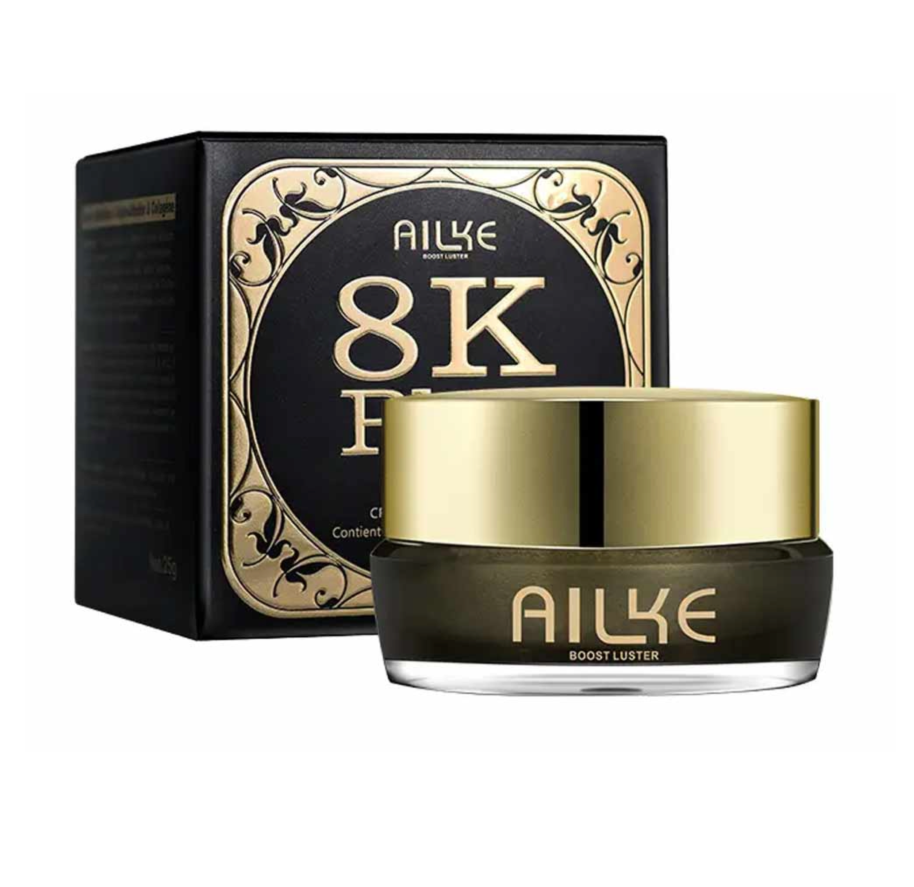 Ailke 8K Plus 10x Whitening Day and Night Cream 25g