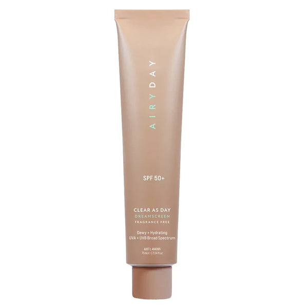 Airyday Clear As Day Dreamscreen SPF 50+ Broad Spectrum Fragrance Free 75ml