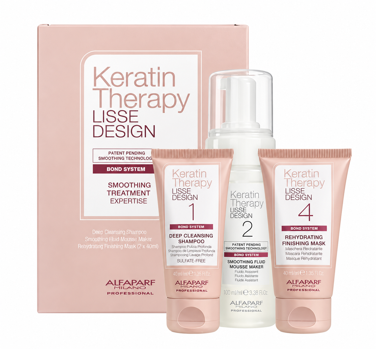 Alfaparf Lisse Keratin Therapy Express Kit