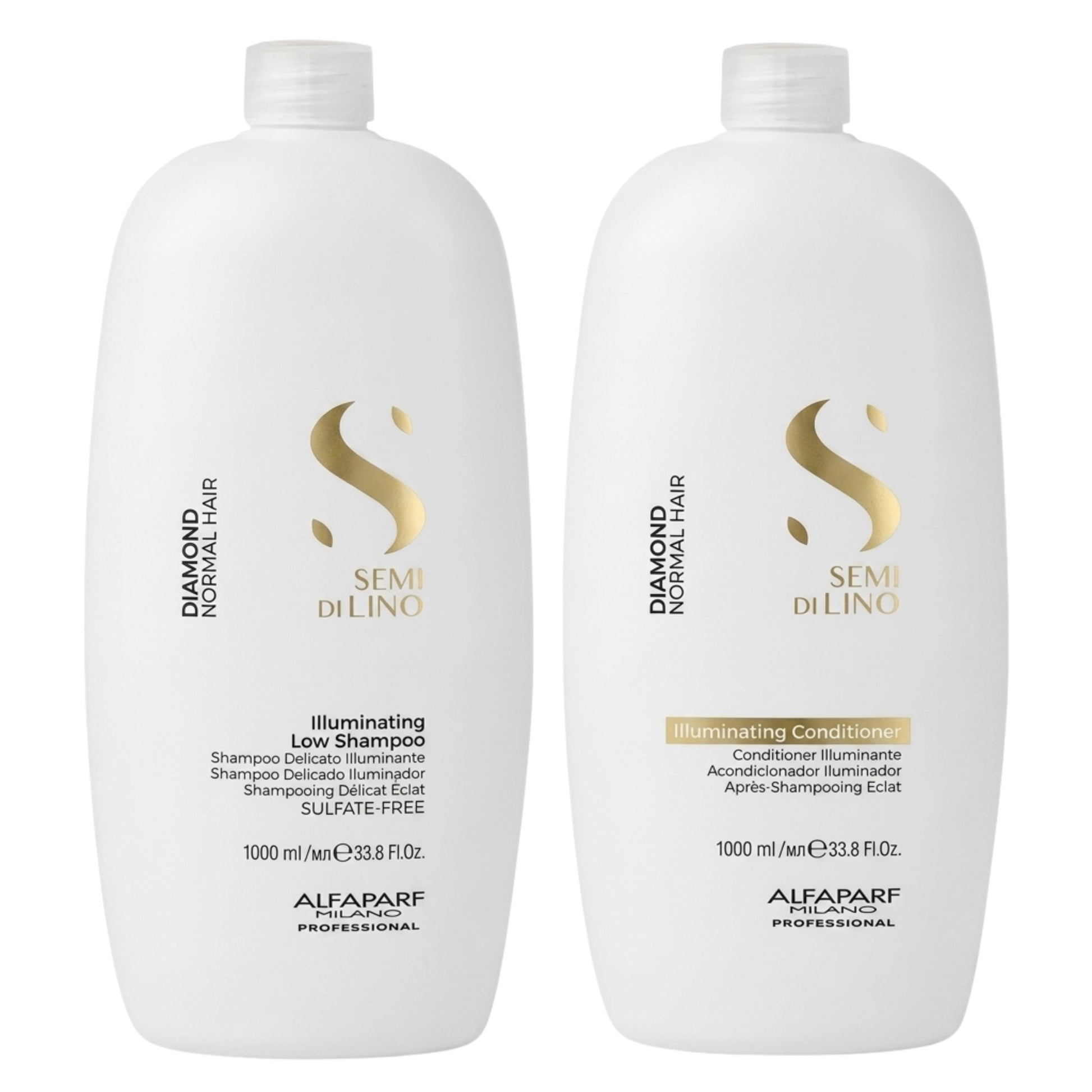 Alfaparf Milano Diamond Illuminating Low Shampoo and Conditioner 1000ml