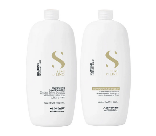 Alfaparf Milano Diamond Illuminating Low Shampoo and Conditioner 1000ml