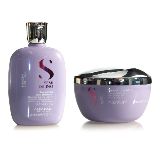 Alfaparf Milano Semi Di Lino Smooth Smoothing Shampoo and Conditioner Duo