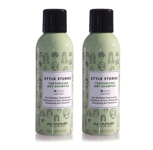 Alfaparf Milano Style Stories Texturizing Dry Shampoo Light Hold 200ml Duo