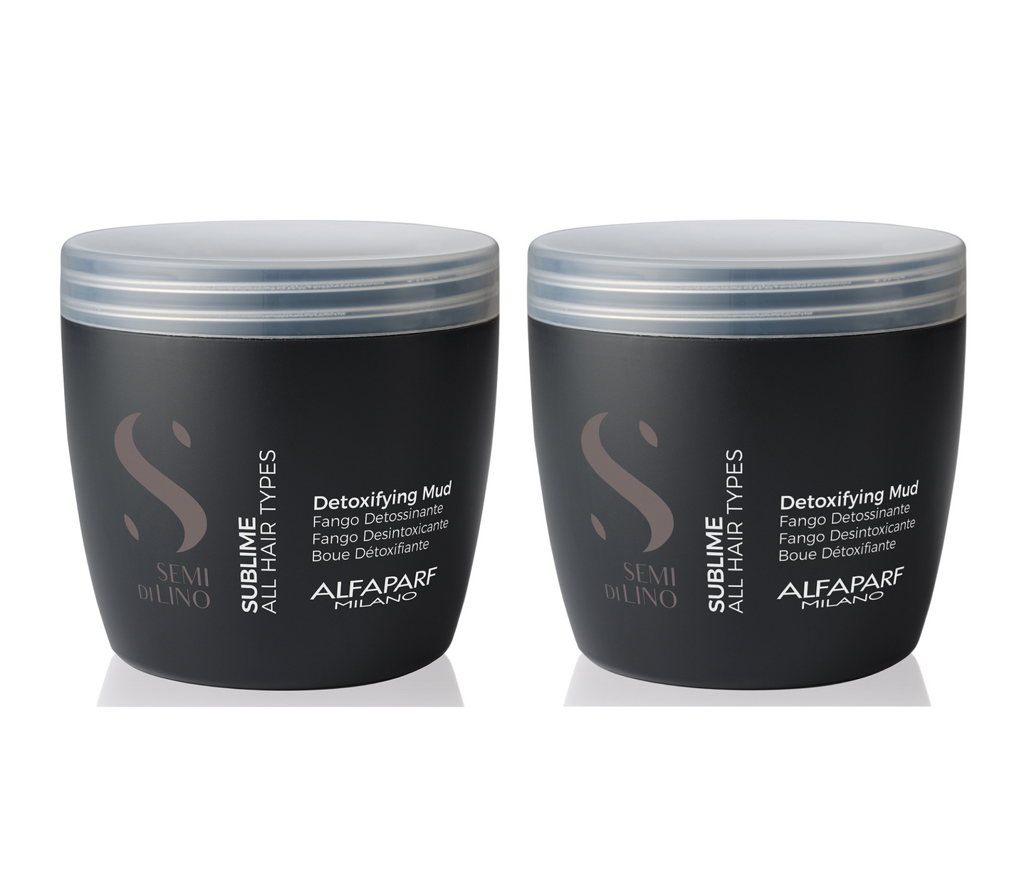 Alfaparf Semi Di Lino Sublime Detoxifying Mud Mask 500ml (2pc)