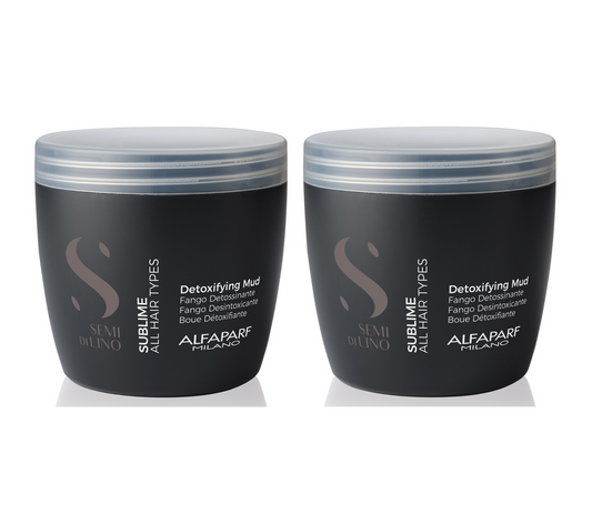 Alfaparf Semi Di Lino Sublime Detoxifying Mud Mask 500ml (2pc)