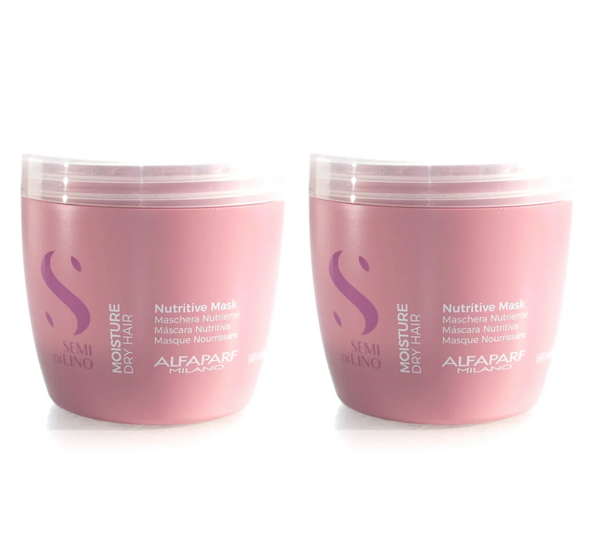 Alfaparf Milano Semi Di Lino Moisture Nutritive Mask 500ml (2pc)