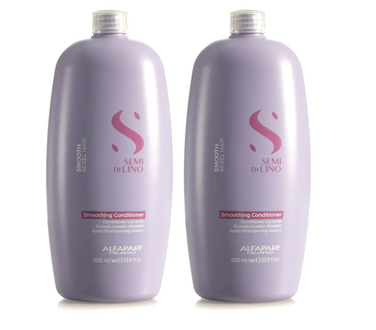 Alfaparf Milano Semi Di Lino Smooth Smoothing Conditioner 1000ml (2pc)