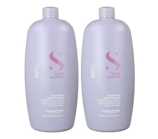 Alfaparf Semi Di Lino Smoothing Low Shampoo 1000ml (2pc)