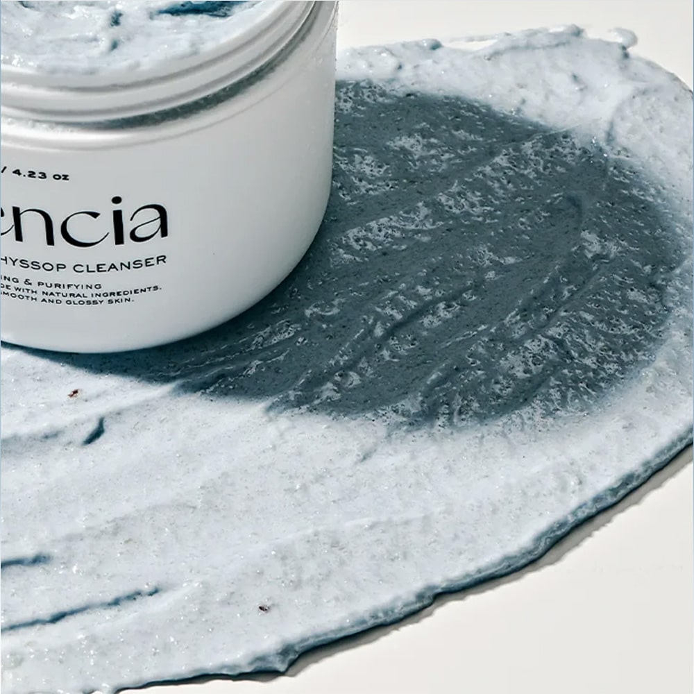 Arencia Fresh Blue Hyssop Rice Mochi Cleanser 120g