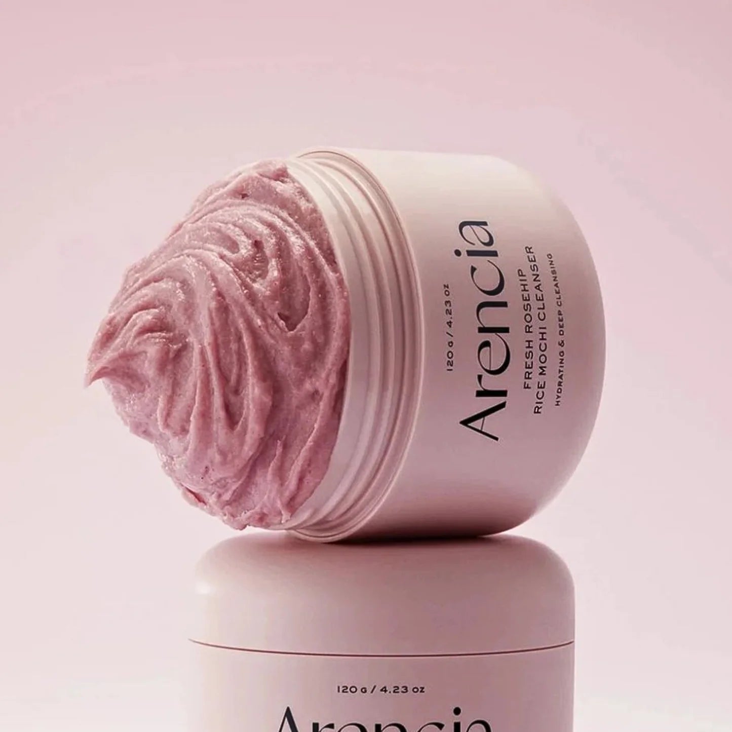 Arencia Fresh Rosehip Rice Mochi Cleanser Korean Beauty 120g