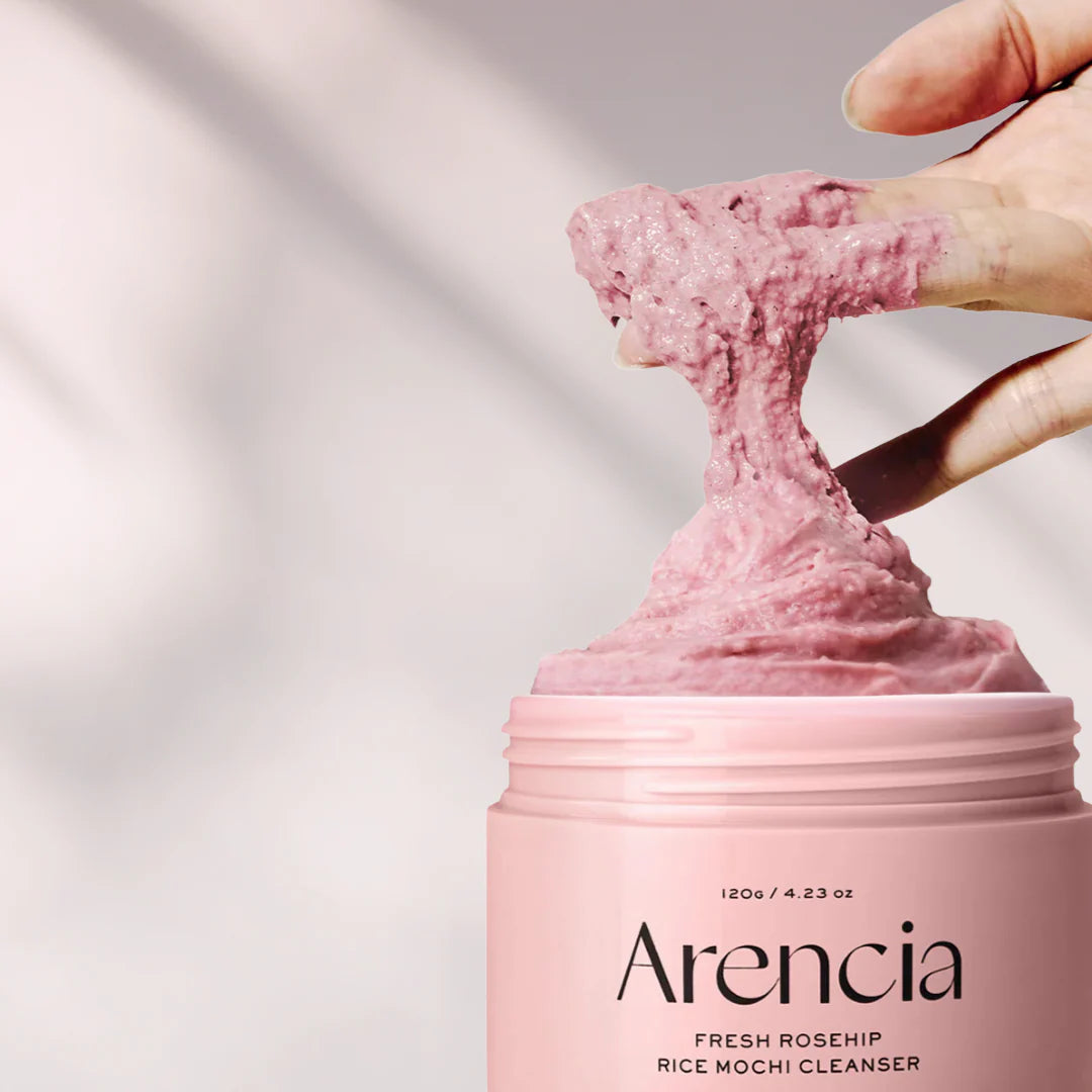Arencia Fresh Rosehip Rice Mochi Cleanser Korean Beauty 120g