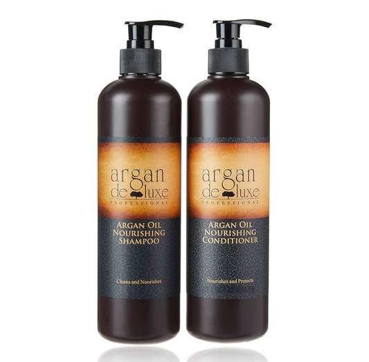 Argan De Luxe Argan Oil Nourishing Shampoo and Conditioner 1000ml