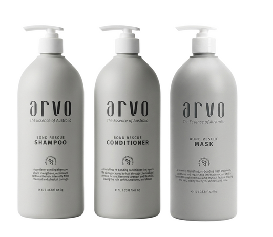 Arvo Bond Rescue Shampoo and Conditioner 1000ml +Hair Growth Mask (3pc)