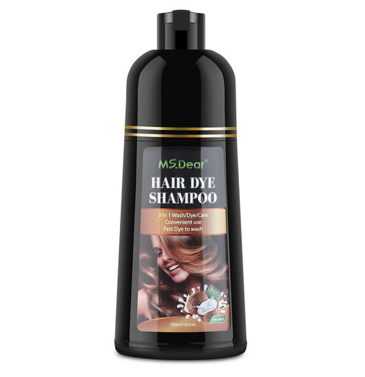 Copy of Ms Dear Hair Dye Shampoo 500ml Coffee