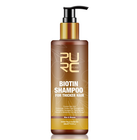 Purc Biotin Shampoo For Thicker Hair 300ml