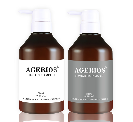 Agerios Caviar Moisturising Shampoo & Hair Mask 500ml