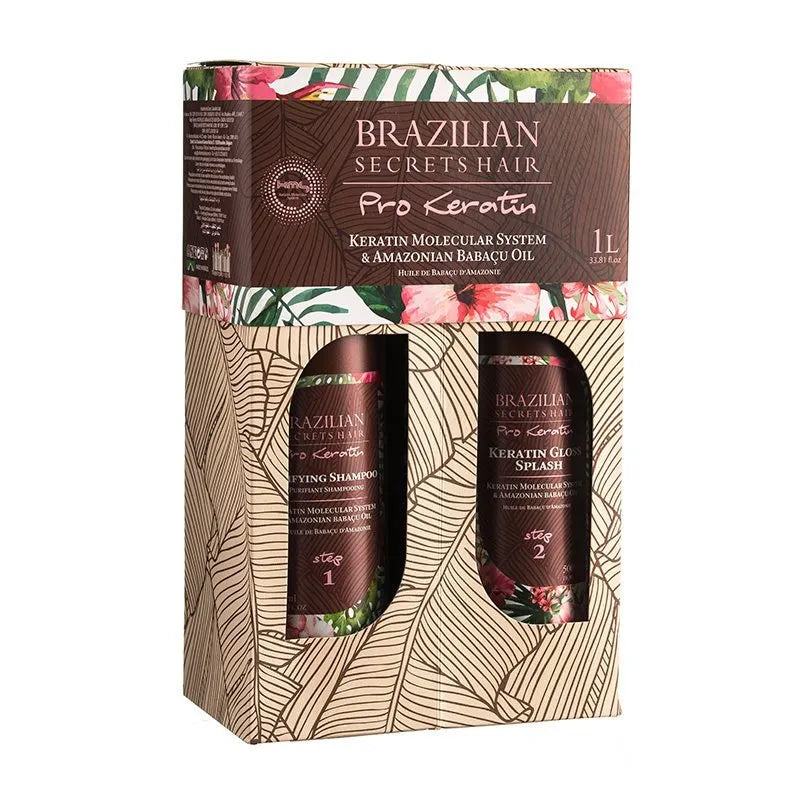 Brazilian Secrets Pro Keratin Gloss Splash 500ml Kit