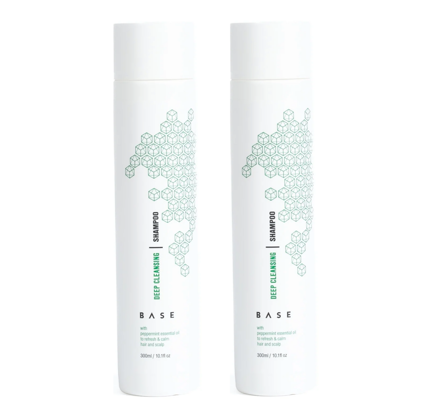 Base Deep Cleansing Shampoo With Peppermint 300ml (2pc)