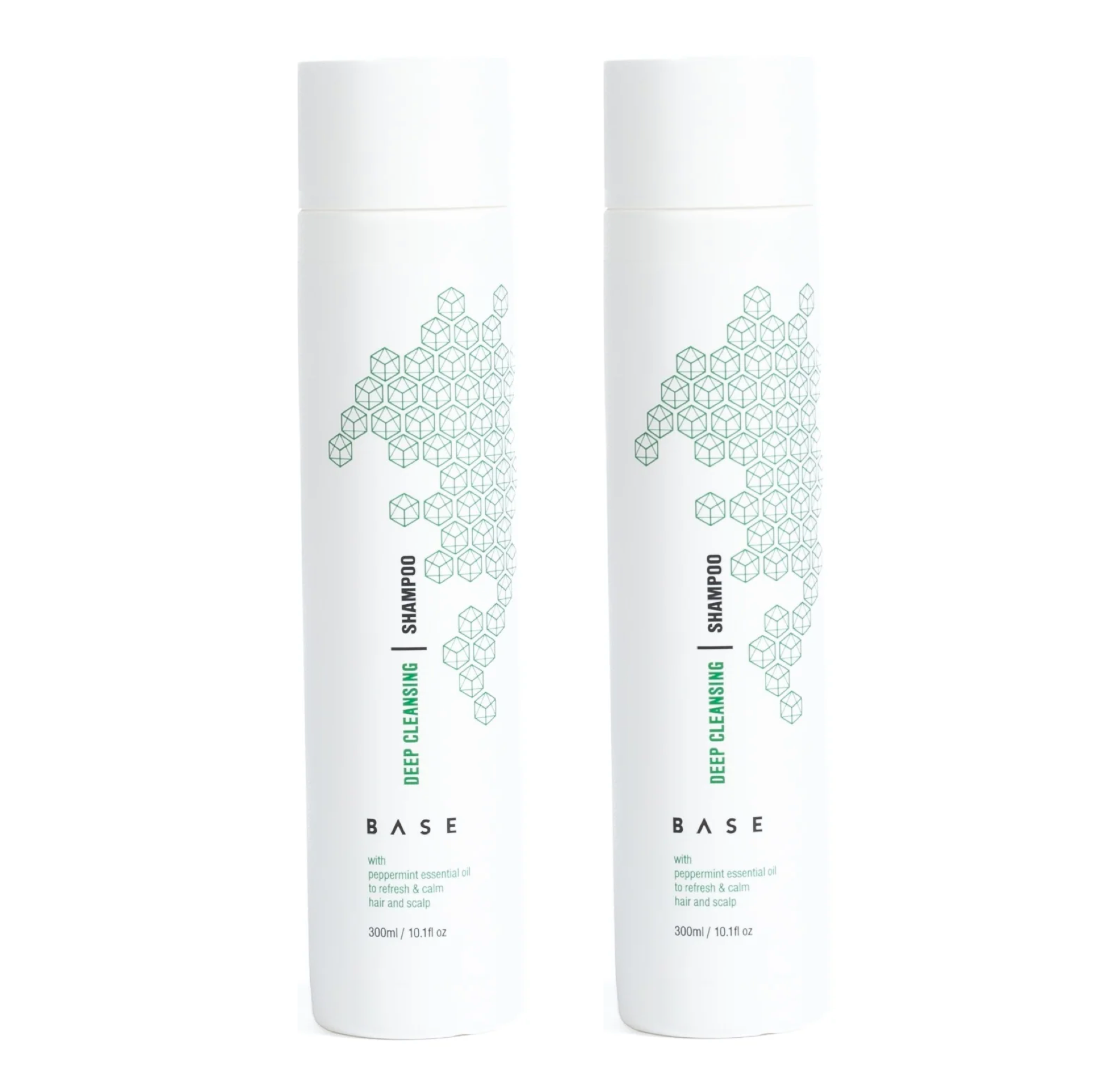 Base Deep Cleansing Shampoo With Peppermint 300ml (2pc)