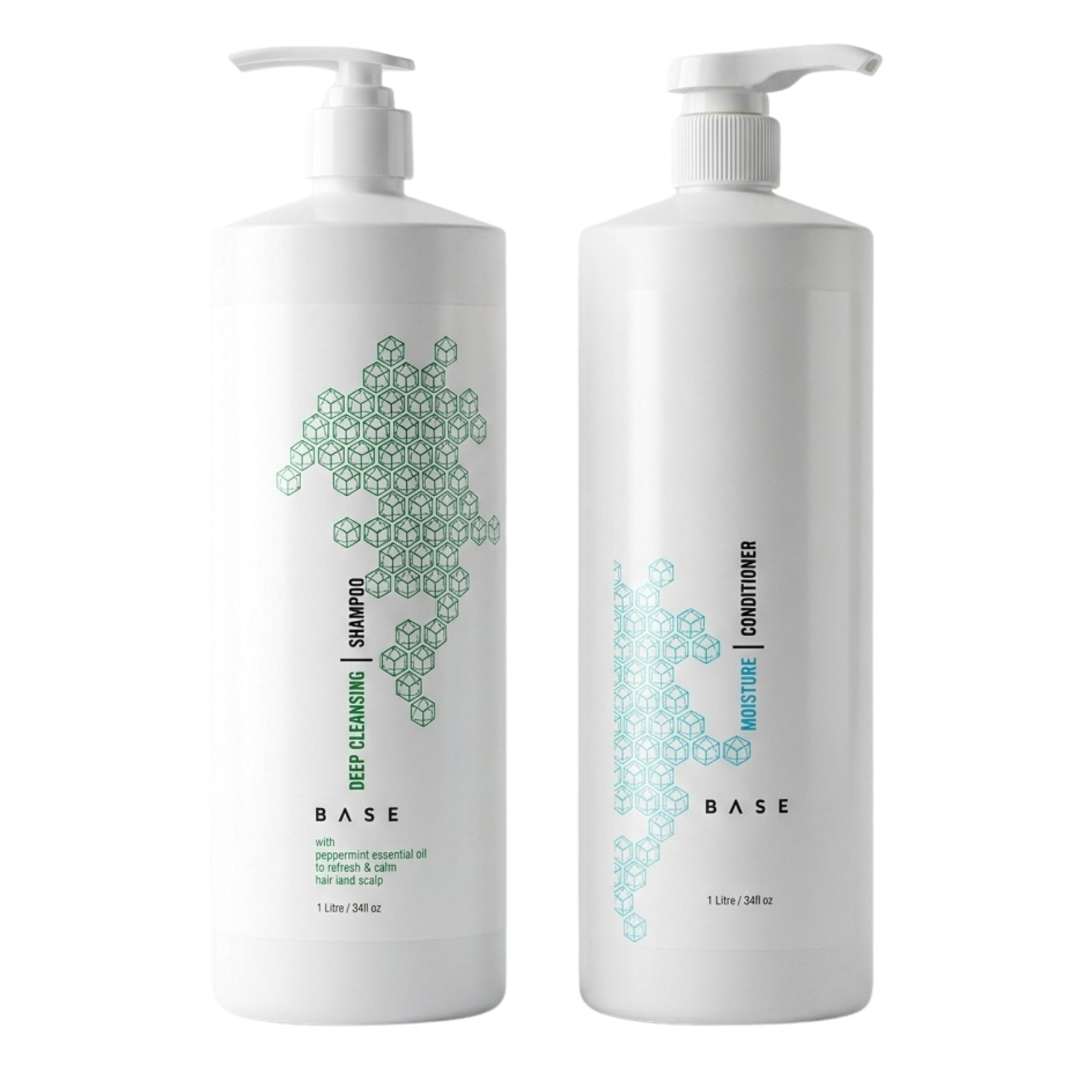 Base Deep Cleansing Shampoo and Moisture Conditioner 1000ml