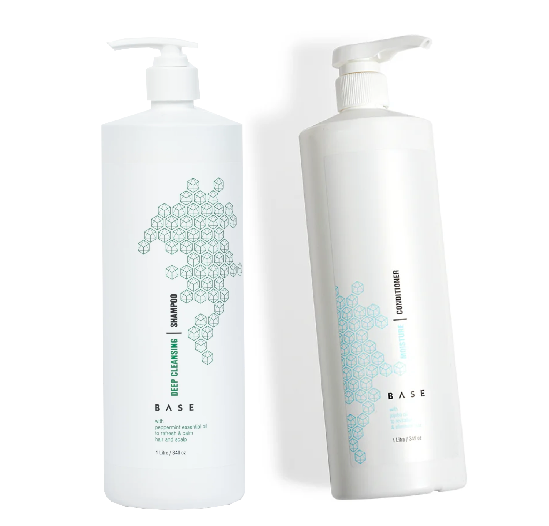 Base Deep Cleansing Shampoo and Moisture Conditioner 1000ml