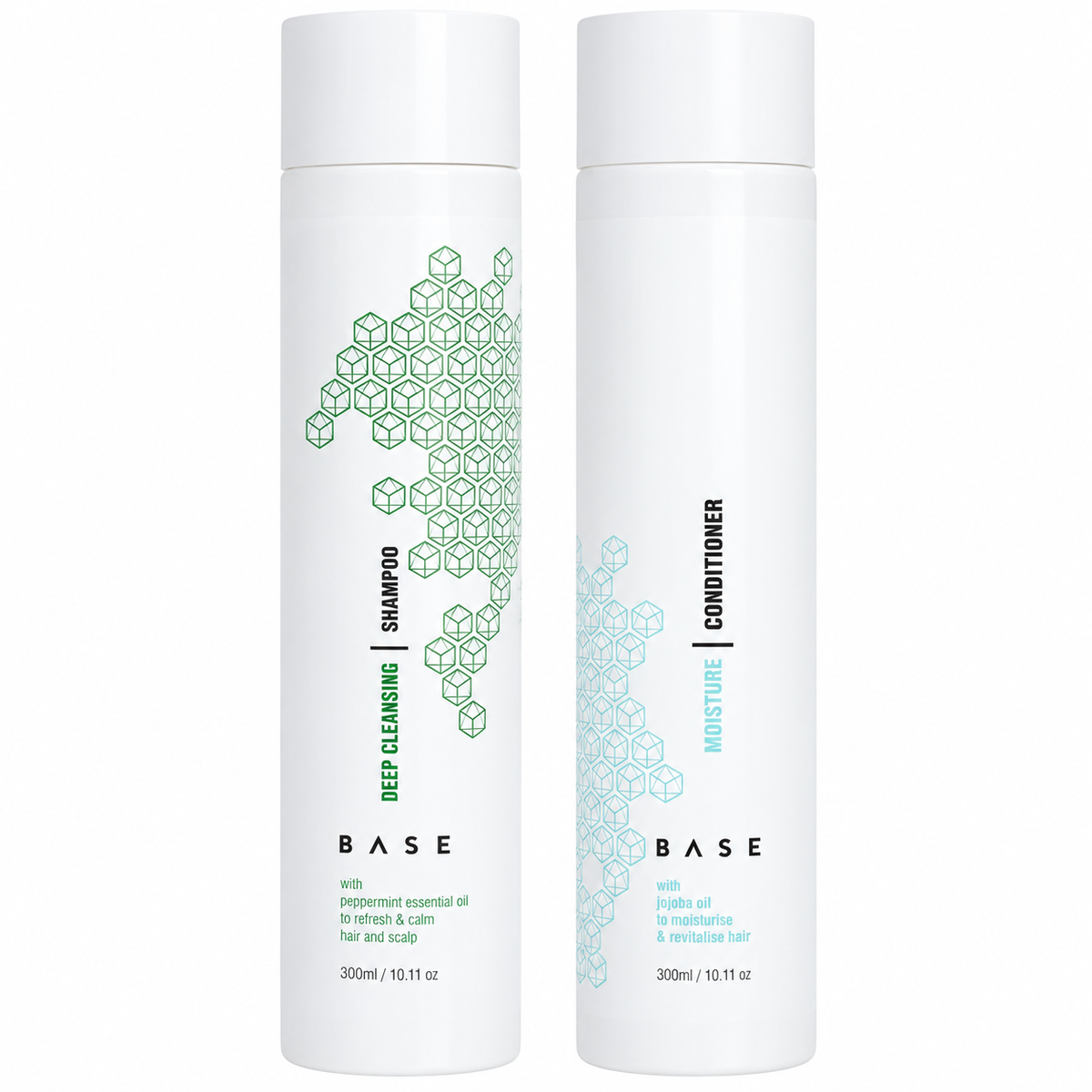 Base Deep Cleansing Shampoo and Moisture Shampoo 300ml
