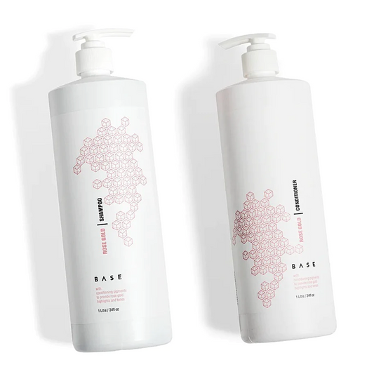 Base Rose Gold Shampoo and Conditioner 1000ml
