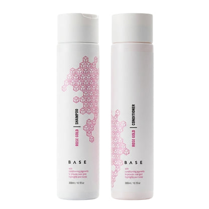 Base Rose Gold Shampoo and Conditioner 300ml