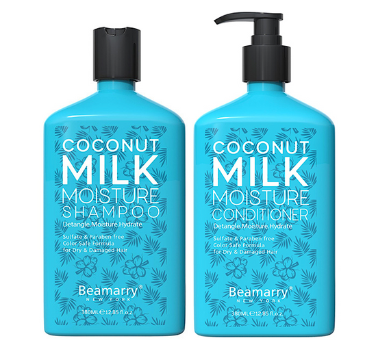 Beamarry Coconut Milk Moisture Shampoo and Conditioner 380ml
