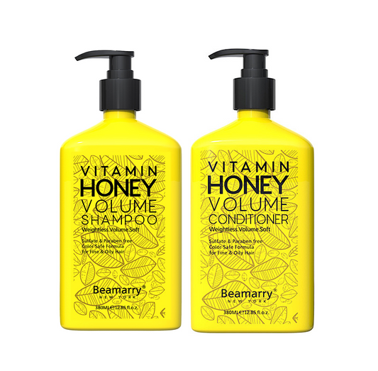 Beamarry Vitamin Honey Volume Shampoo and Conditioner 380ml