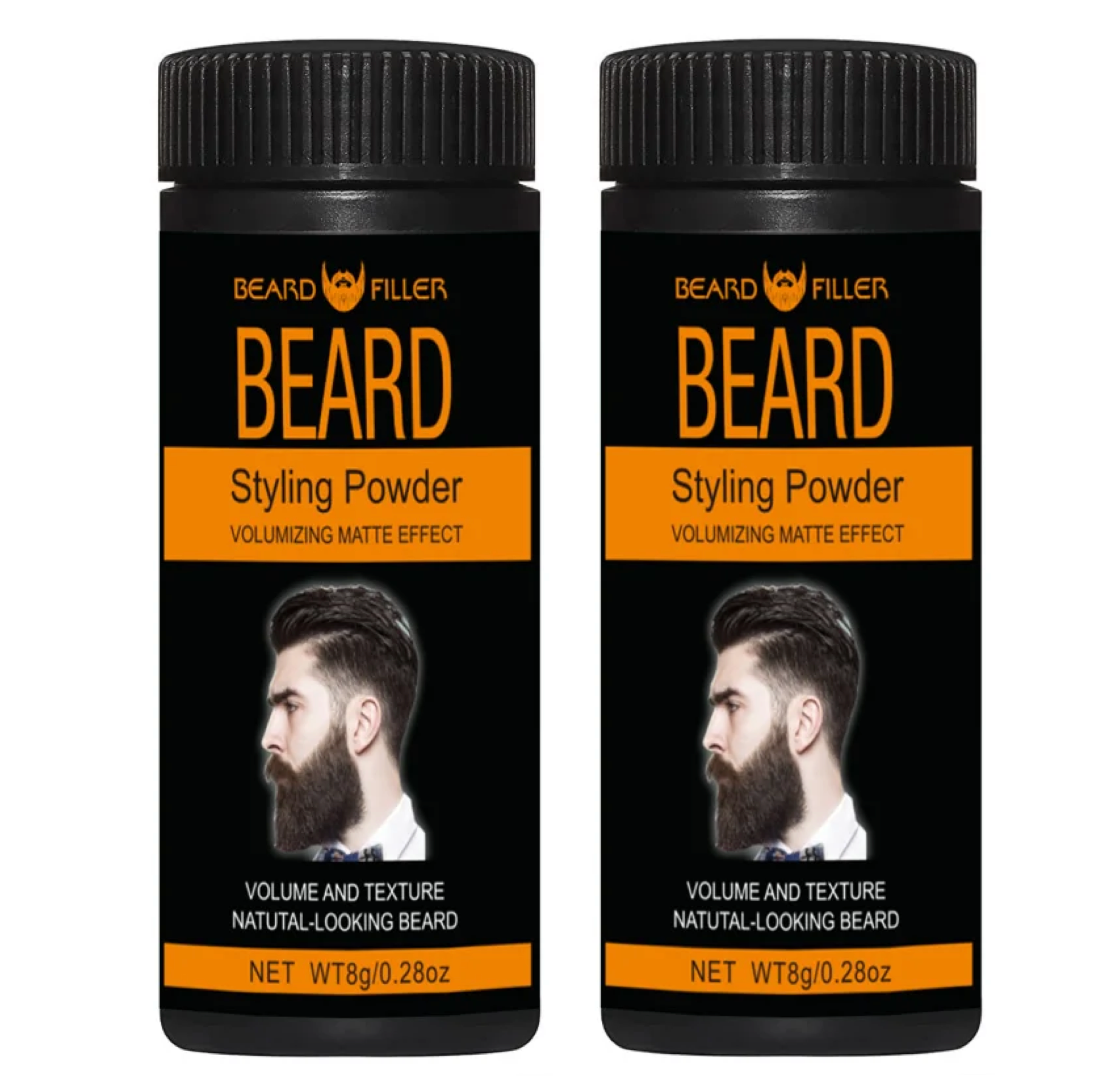 Beard Filler Styling Powder Volumizing Matte Effect 8g