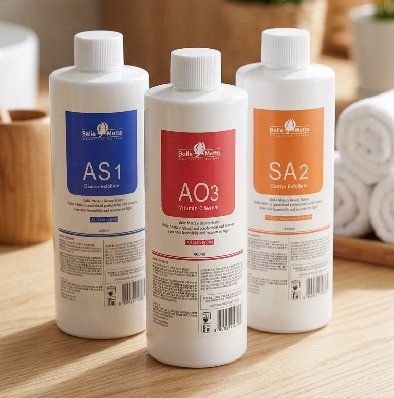 Bella Metta Peeling Solution Dermabrasion AS1 SA2 AO3 400ml Trio