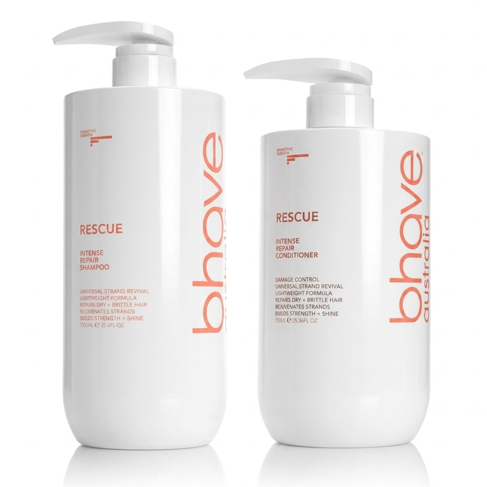 Bhave Rescue Intensive Repair Shampoo and Conditioner 750ml