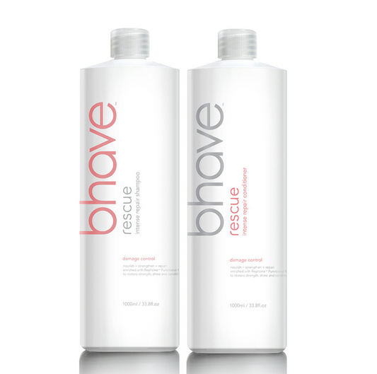 Bhave Rescue Intensive Repair Shampoo and Conditioner 1000ml