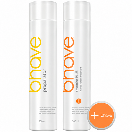 Bhave Smoothe Plus Intense Keratin Treatment and Preparator 300ml