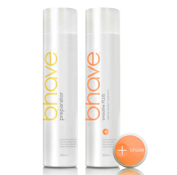 Bhave Smoothe Plus Intense Keratin Treatment and Preparator 300ml