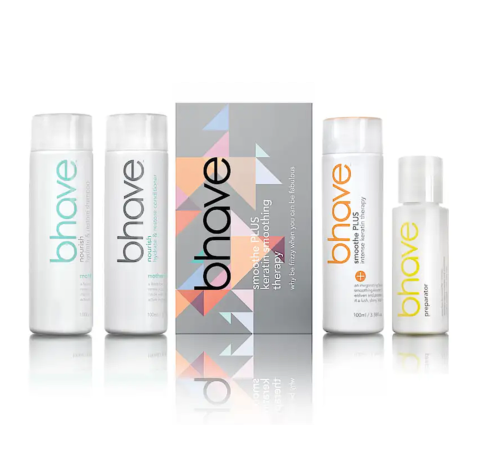 Bhave Smoothe Plus Keratin Smoothing Nourish Shotbox