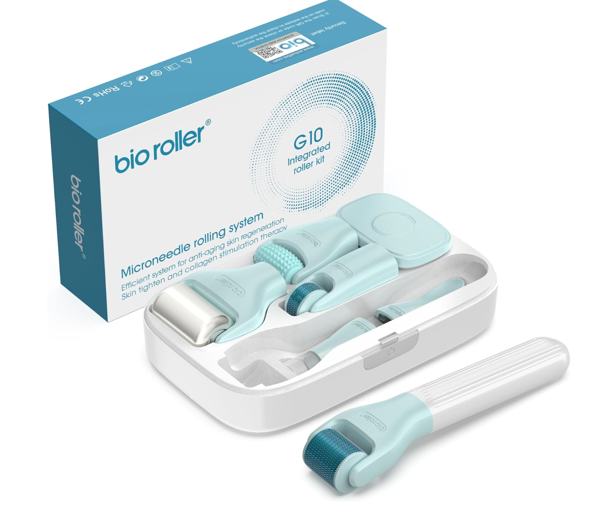 Bio Roller G10 Ultimate Microneedle Rolling System 10-in-1 Kit ...