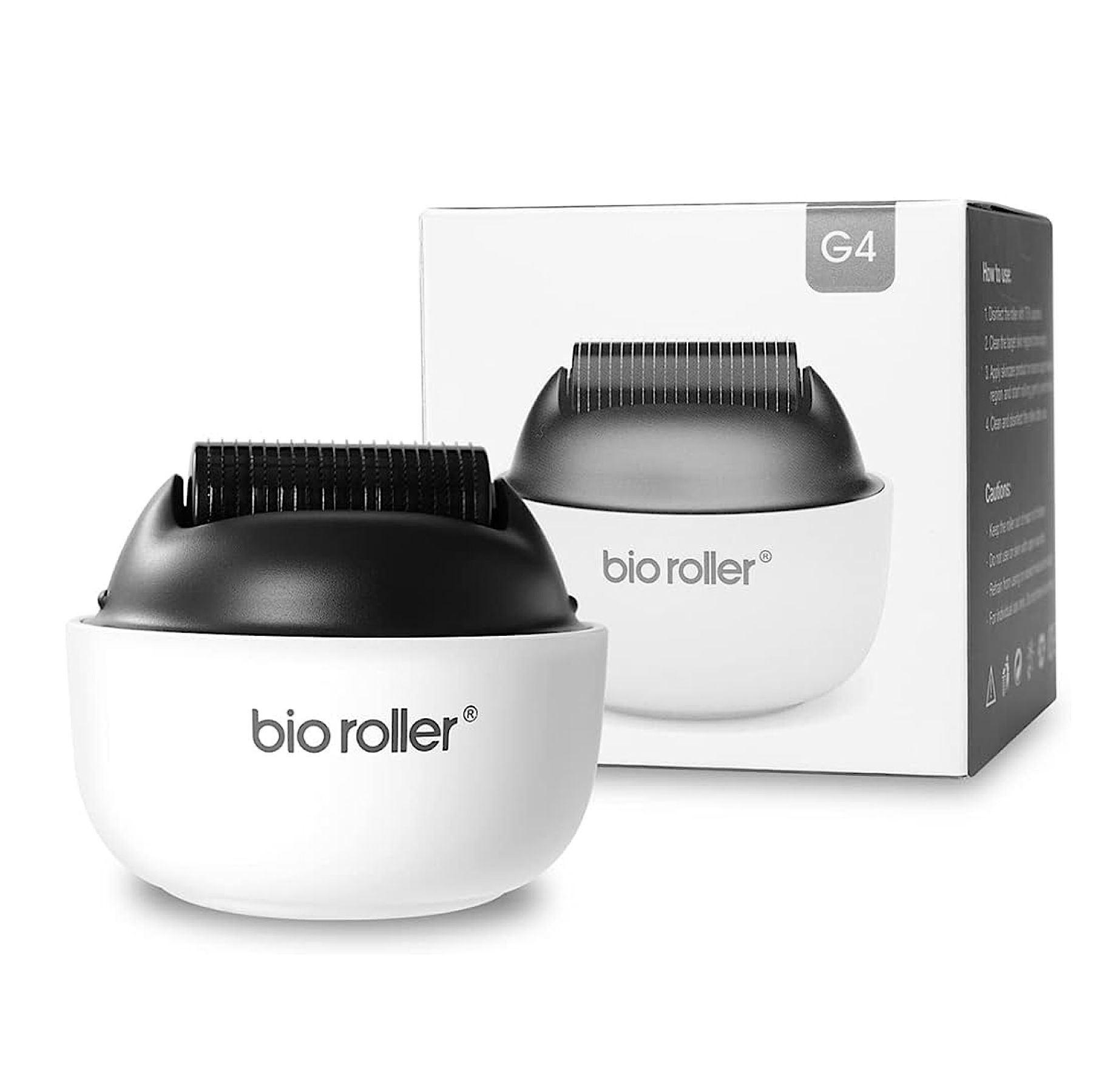 Bio Roller G4 Hair Growth Derma Roller Microneedling Beard & Hair ...