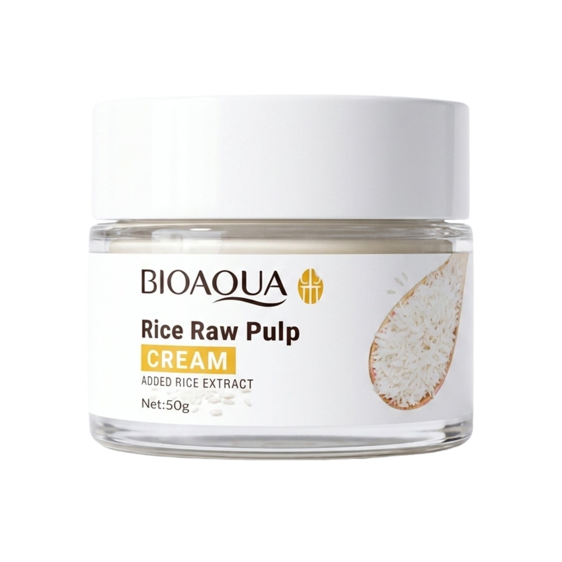Bioaqua Rice Raw Pulp Face Cream 50g