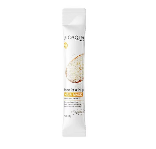 Bioaqua Rice Raw Pulp Magical 5 Seconds Hair Mask 10g (20pc)