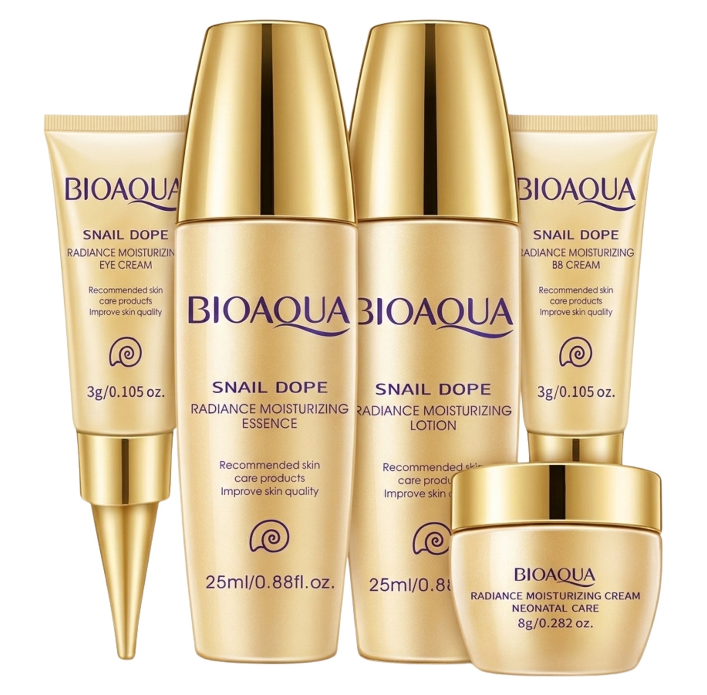 Bioaqua Snail Dope Radiance Moisturising Pack