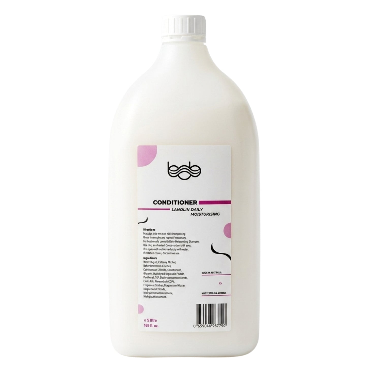 Bob Lanolin Daily Moisturising Conditioner 5L