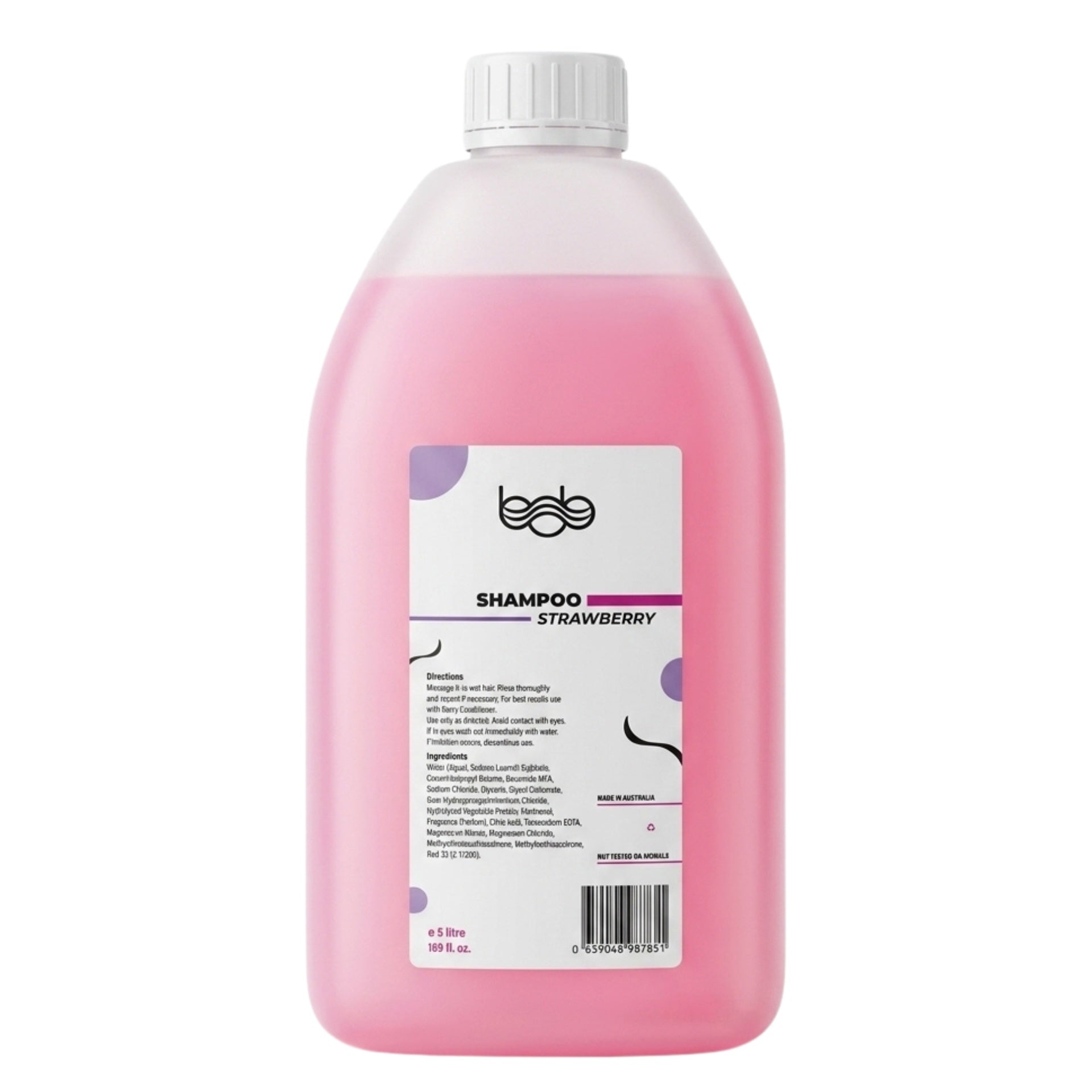 Bob Strawberry Shampoo 5L