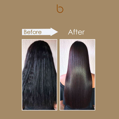 Borabella Not Cry More Nao Chore Mais Brazilian Keratin Treatment and Shampoo 1L Duo