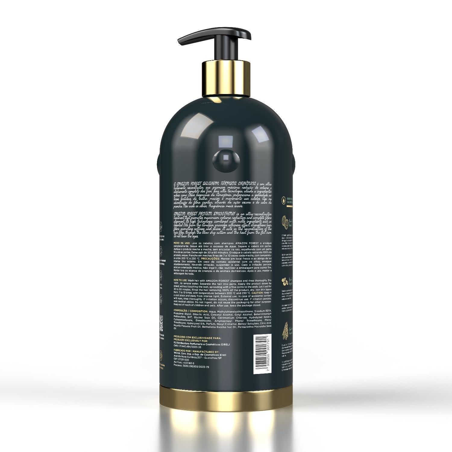 Brscience Amazon Forest Organic Protein Smoothing Hair Straightening Treatment 1000ml