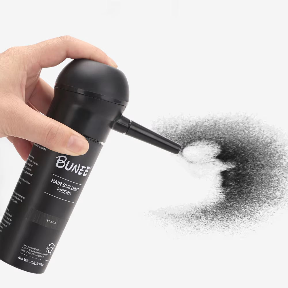 Bunee Hair Building Fibers Hair Stylist Applicator + Optimiser Kit