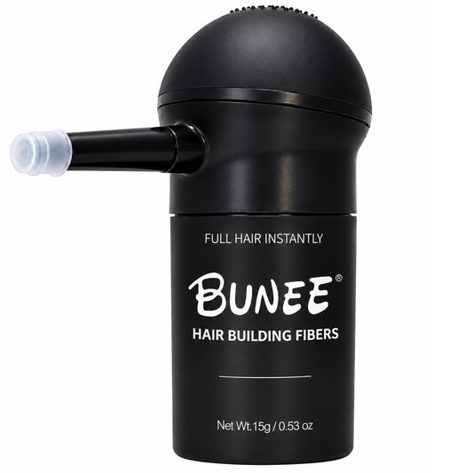 Bunee Hair Building Fibers with Spray Applicator 15g