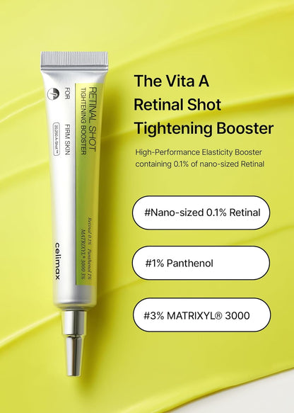 Celimax Retinal Shot Tightening Booster Korean Eye Cream Firm Skin 15ml
